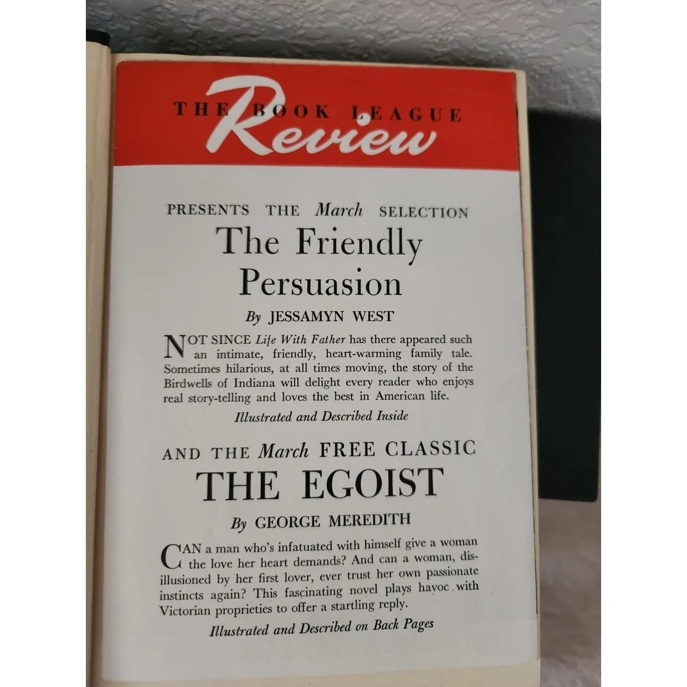 Vtg Book League America Puritan‎ Liberty Set (9) HC 1940s Navy Blue Gold Books
